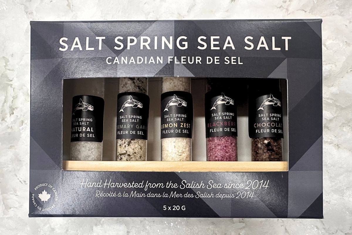 Fleur de Sel Sampler Pack – Salt Spring Sea Salt