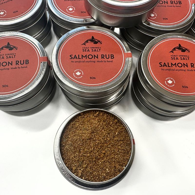 Salmon Rub – Salt Spring Sea Salt